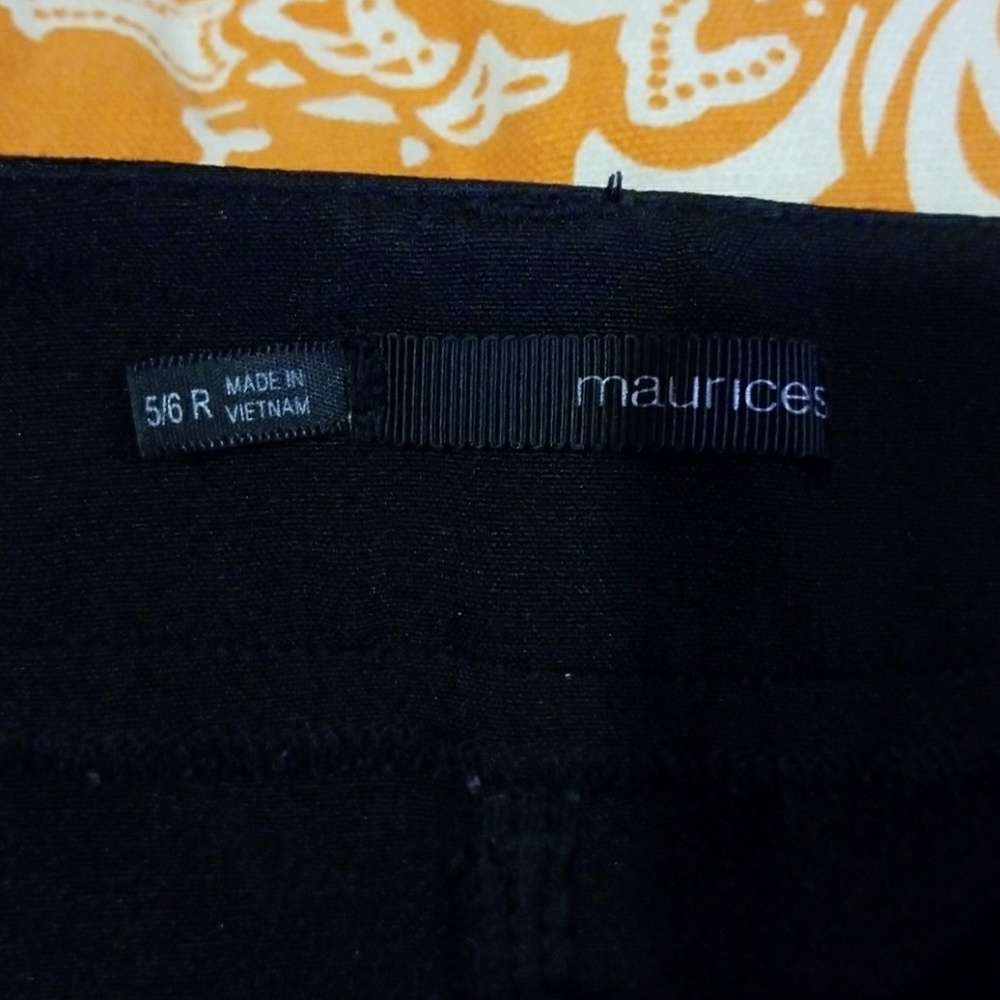 Wide Leg High Waisted Black Dress pants